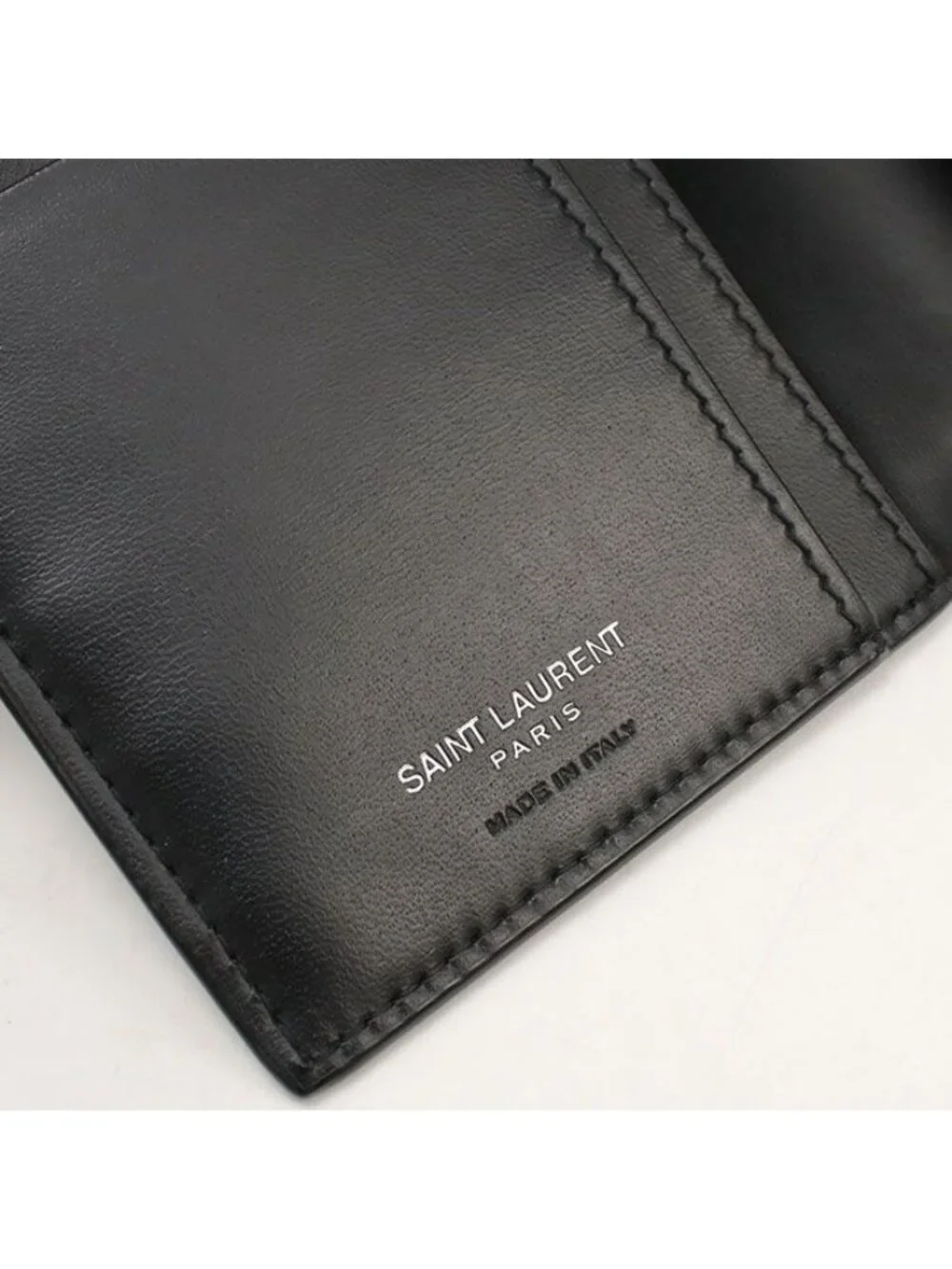 Saint Laurent Cochinental Wallet Tiny Cassandra Bifold Calfskin